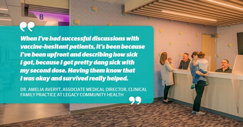 Expert Q&A: how local clinics are looking to improve COVID-19 vaccine outcomes