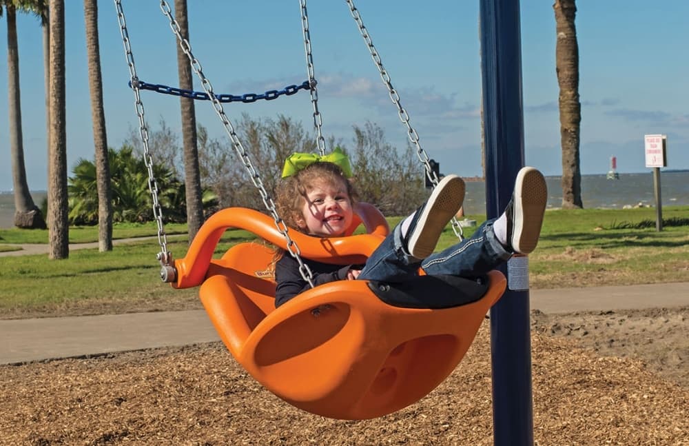Funds donated for universally accessible swing at City Park