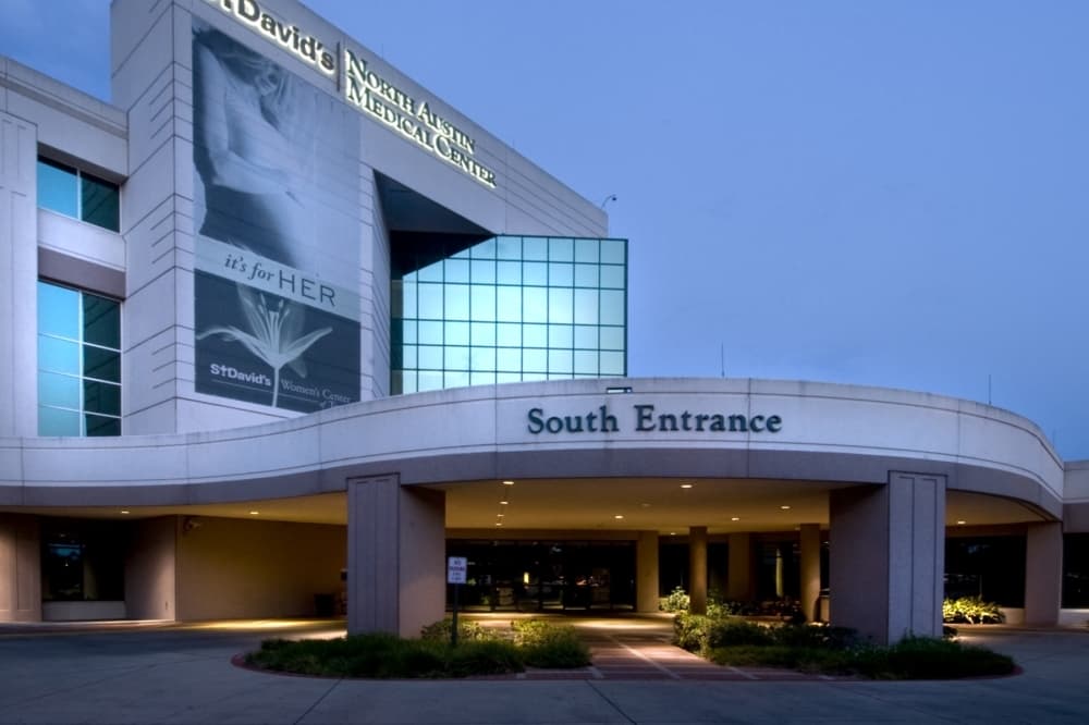 Children ages 12 and up can get the Pfizer vaccine at Austin Diagnostic Clinic in North Austin at St. David's North Austin Medical Center, pictured here. (Courtesy St. David's HealthCare)