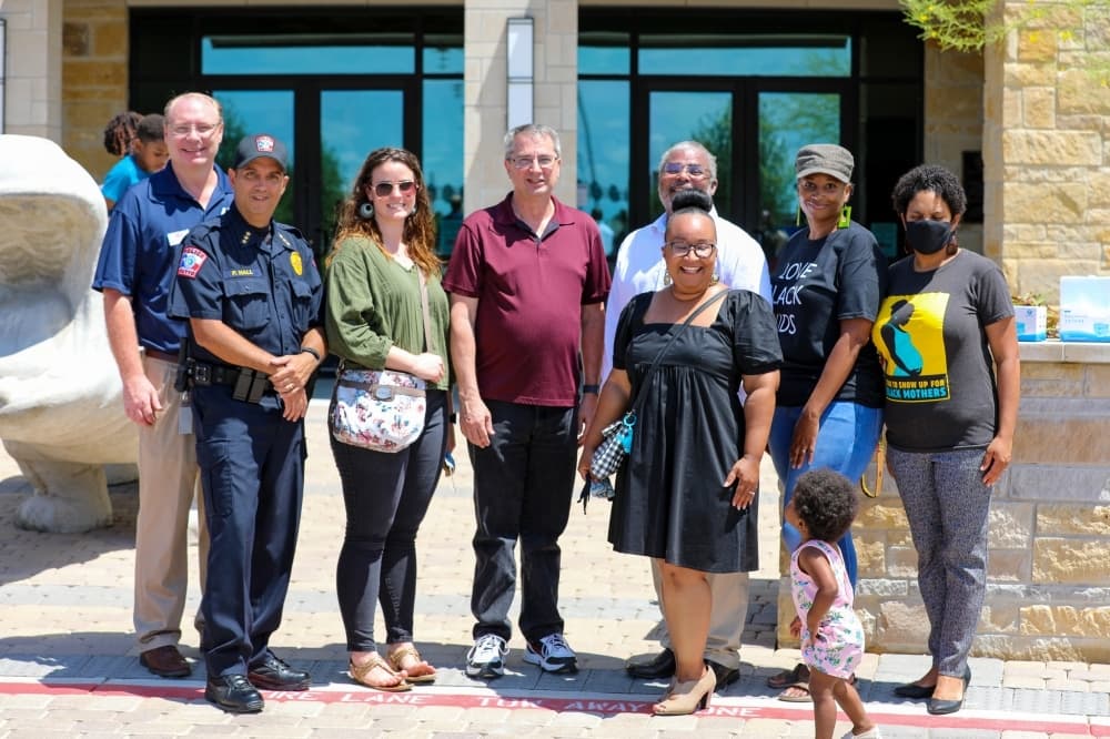 City of Hutto staff and organizers with Black Families of Hutto organized the event in 2020. (Courtesy city of Hutto)