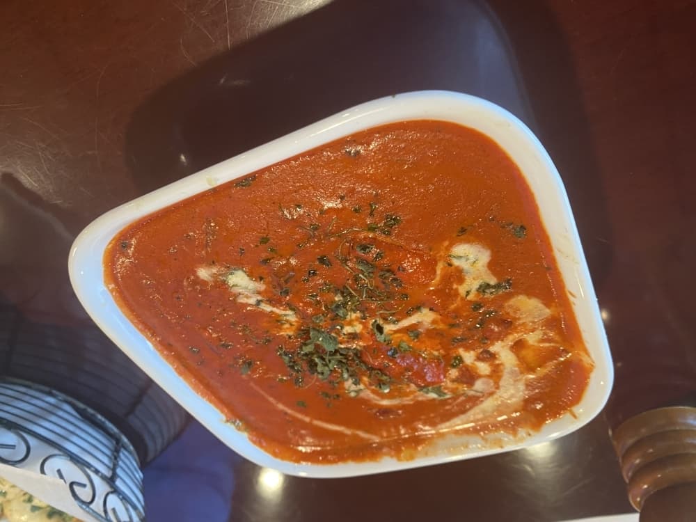 Chicken Tikka Masala: tomato and onion-based curry with chicken, $12.99 (Brian Rash/Community Impact Newspaper)