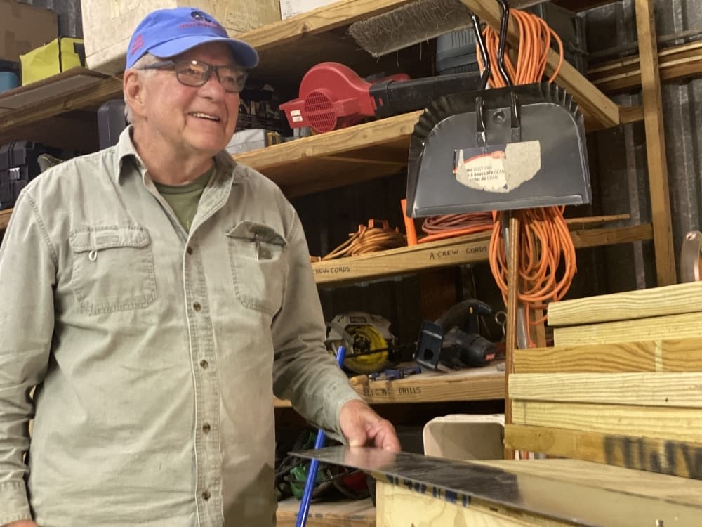 Texas Ramp Project for Hays County coordinator Gary Nelson has been with the group for about two decades. (Brian Rash/Community Impact Newspaper)