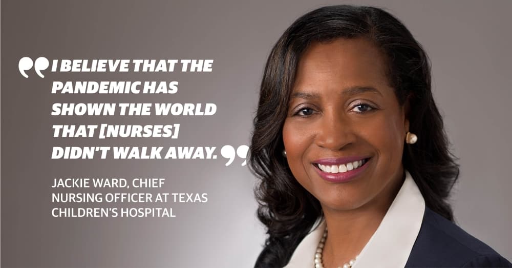 Q&A: Jackie Ward, Texas Children's Hospital chief nursing officer, discusses career, nursing during COVID-19