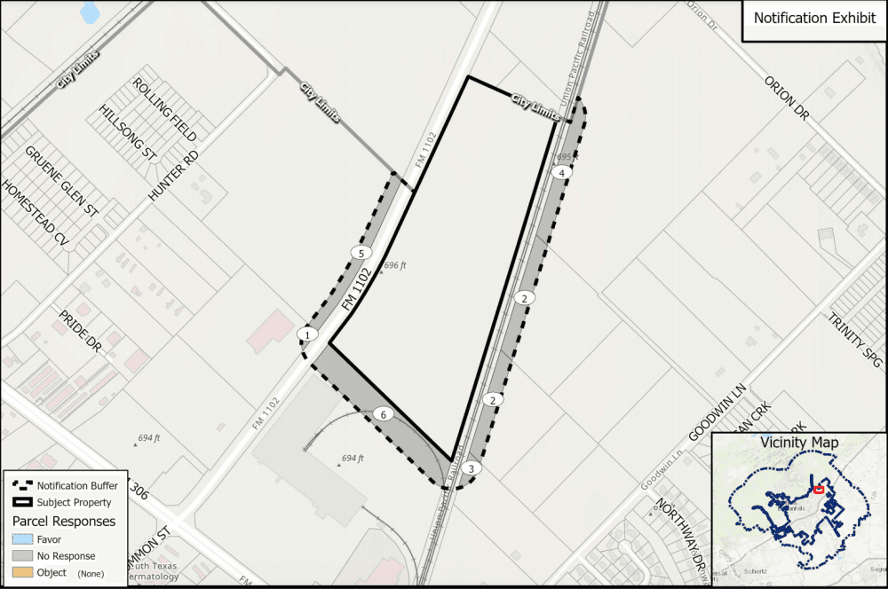 One rezoning dies, another approved by New Braunfels City Council