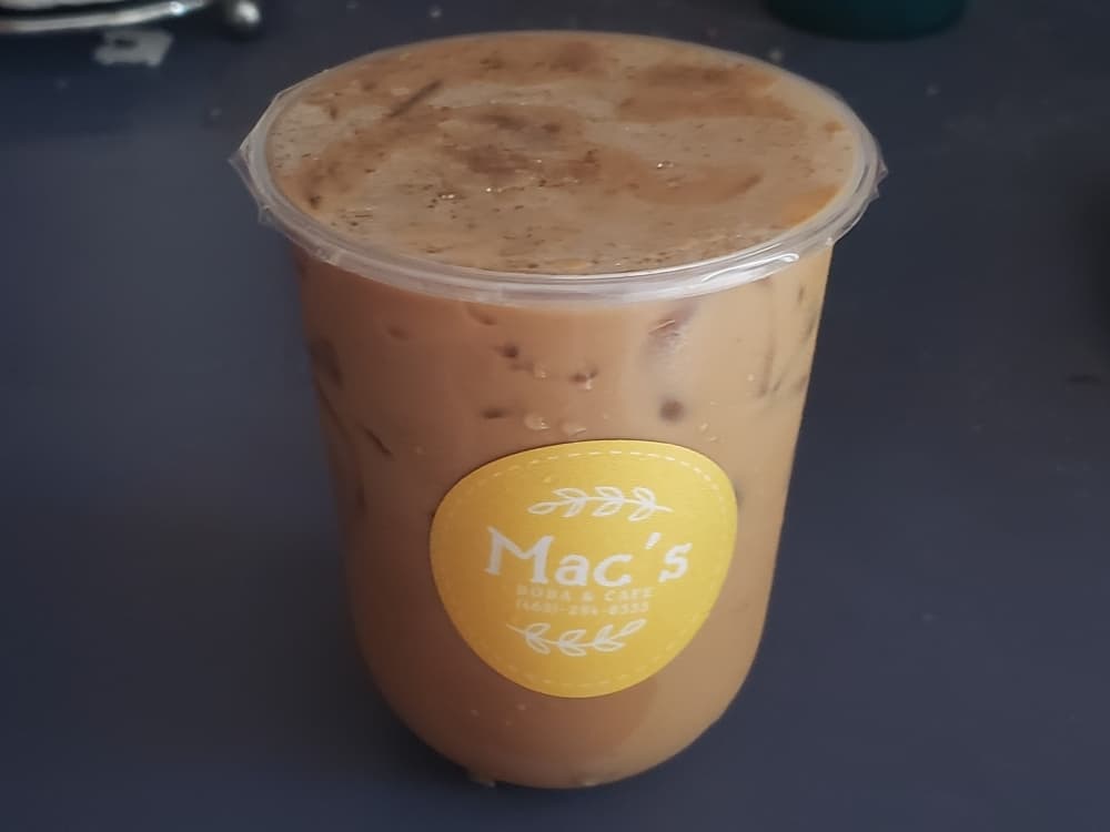 Vietnamese Iced Coffee ($4.50) is a dark-roast coffee made with condensed milk, water and ice. (Stephen Hunt/Community Impact Newspaper)