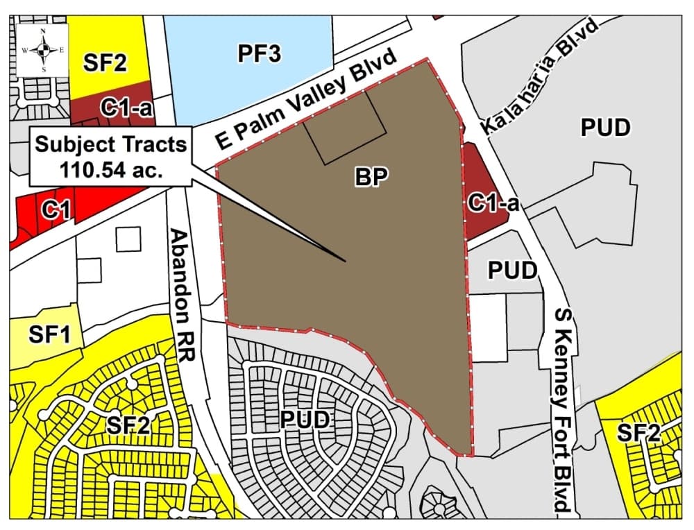 Round Rock Planning and Zoning Commission recommends approval of Kenney Fort planned unit development
