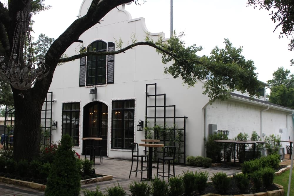 The Peach Orchard Venue blends indoor and outdoor space with history