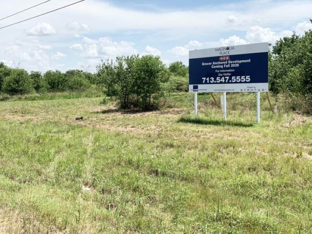 Construction of H-E-B at Magnolia Place delayed again