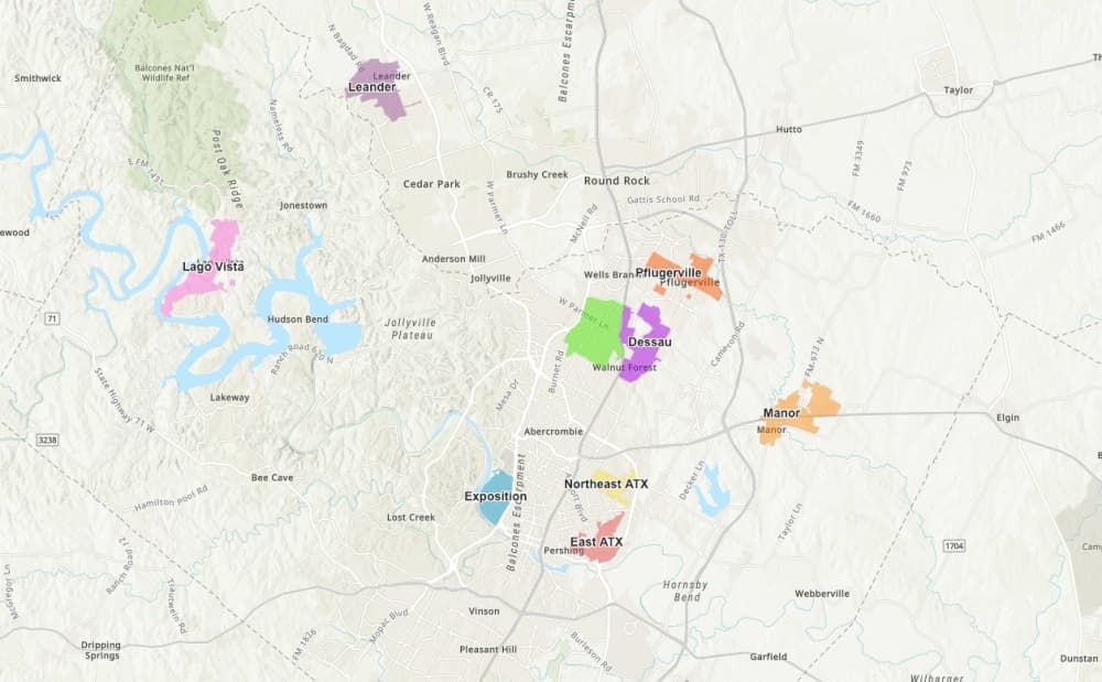 On-demand transit is available through Capital Metro's Pickup service available in nine zones throughout Central Texas. (Courtesy Capital Metro)