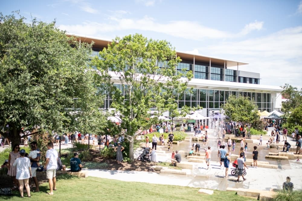 Weather permitting, the new event space will allow for both indoor and outdoor vendors and activities. (Courtesy Texas Farmers' Market)