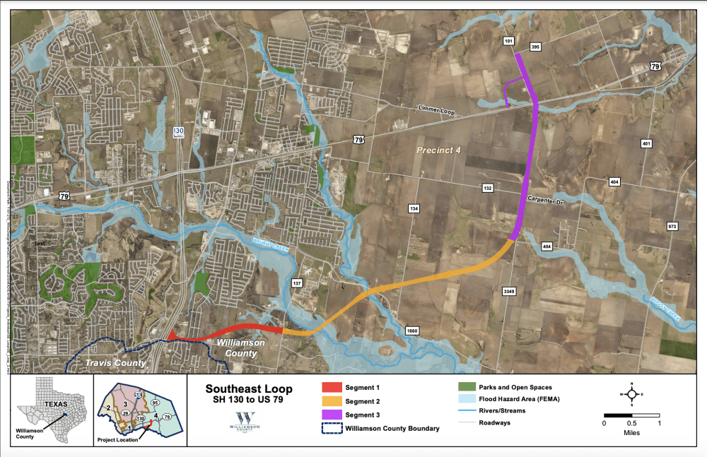 Williamson County to break ground on Southeast Loop project June 30