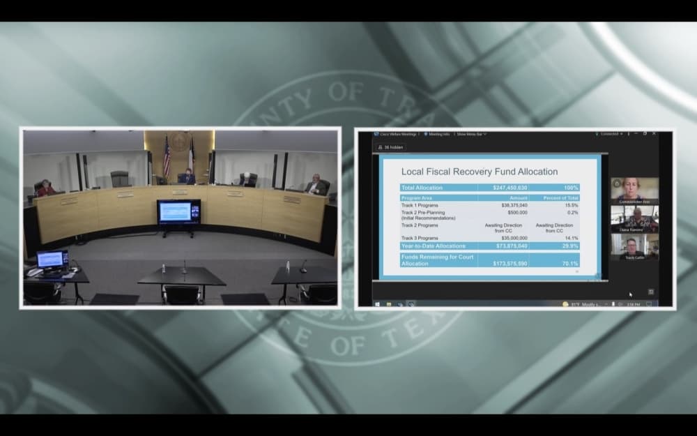 Travis County approves $73.87 million in American Rescue Plan Act funding