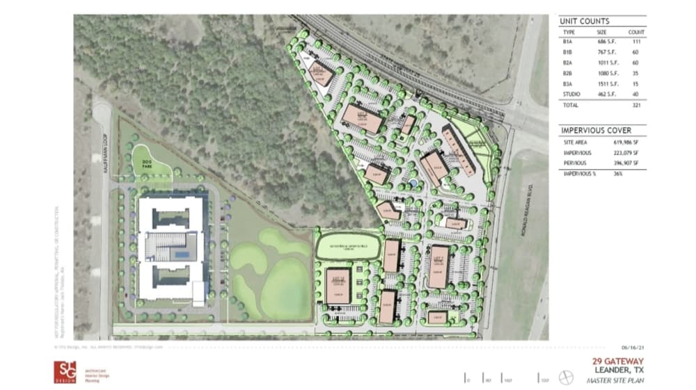 Zoning change approved for new Leander mixed-use development