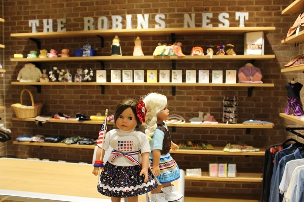 The Robins Nest is an in-house boutique that features items made by seniors. (Olivia Lueckemeyer/Community Impact Newspaper)