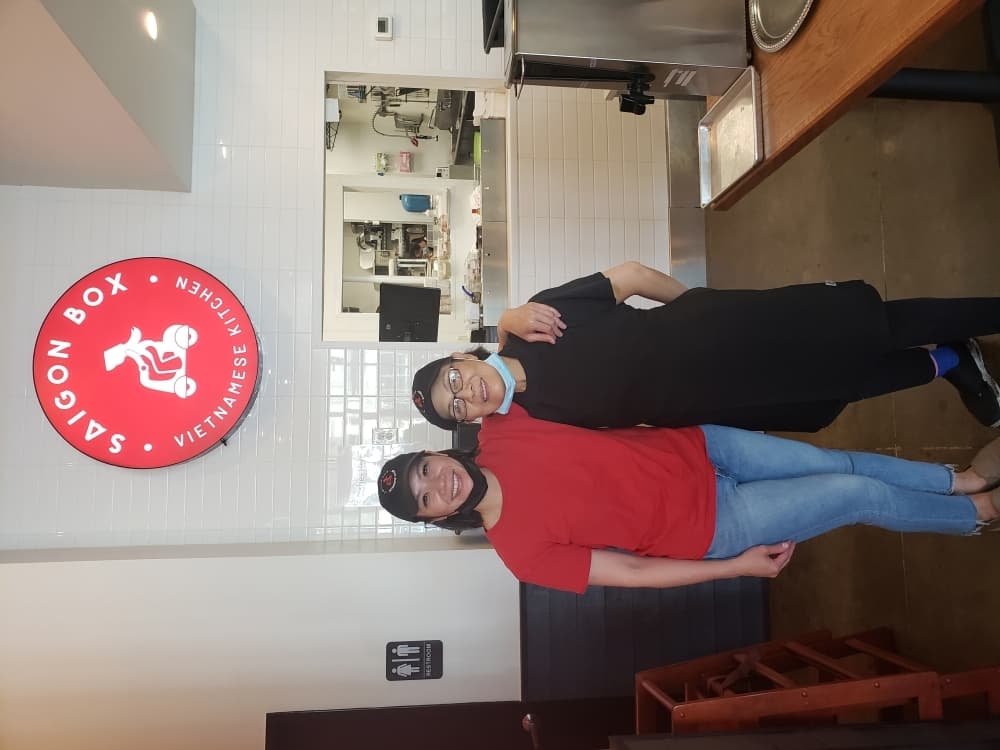 Huong Tran (left) and her mother, Tha Tong, are the team behind Saigon Box in Frisco. (Stephen Hunt/Community Impact Newsaper)