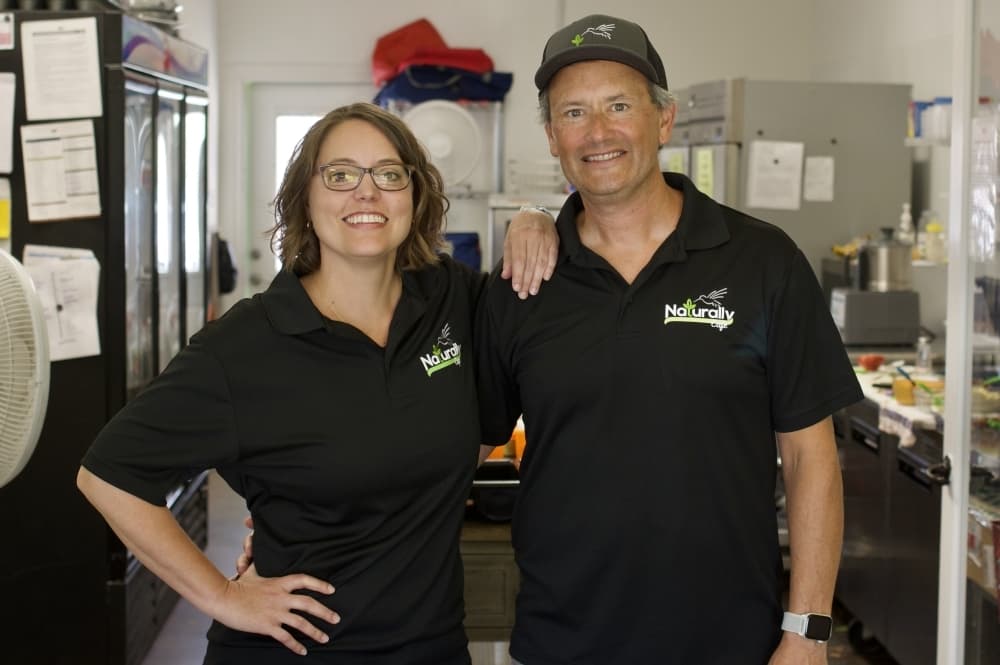 Destin and Mike Singleton’s Naturally Cafe caters to several types of diets. (Warren Brown/Community Impact Newspaper)