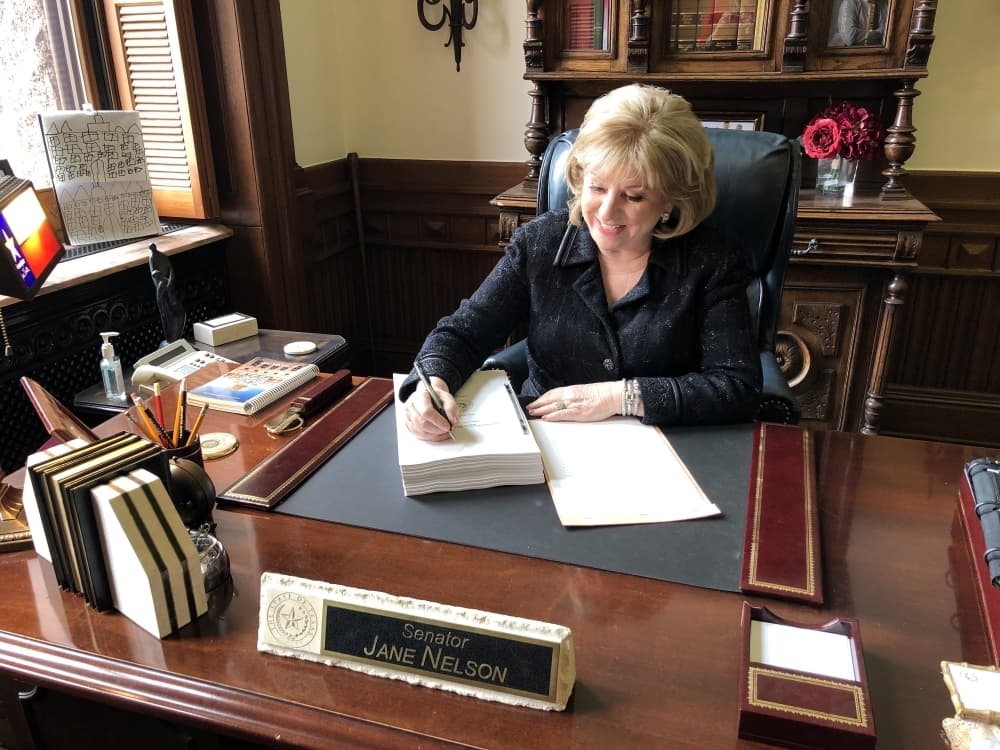 Texas Sen. Jane Nelson announces she will not run for re-election in 2022