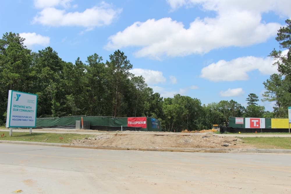 Construction underway for Holcomb Family YMCA off Imperial Promenade Drive