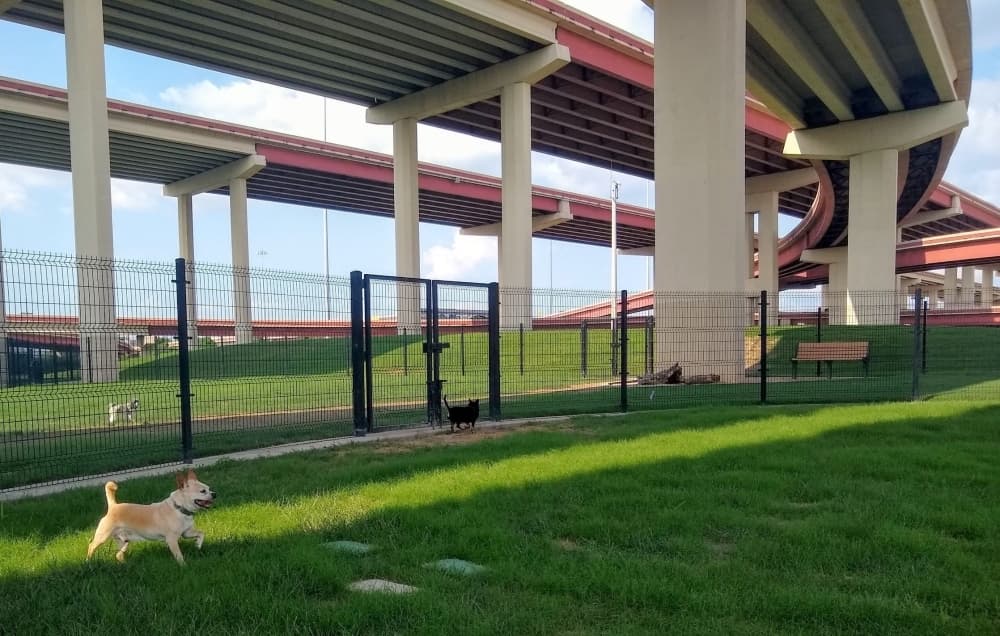 Richardson reopens city dog park Bush Central Barkway