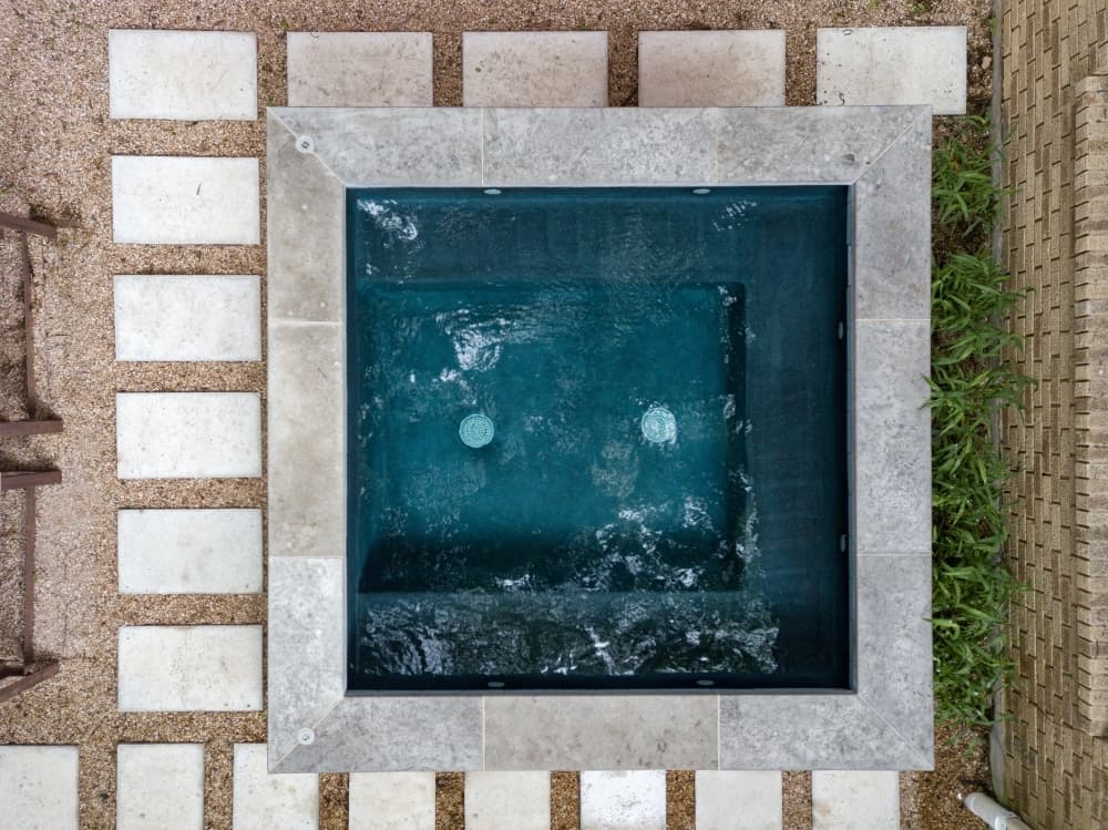 The pools can be constructed as small as 8 by 8 square feet. (Courtesy Cate Black Photography)