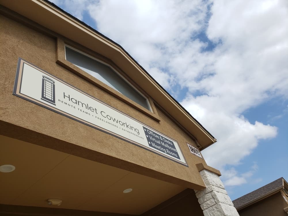 Hamlet Coworking offers several different office and desk space options. (Ali Linan/Community Impact Newspaper)