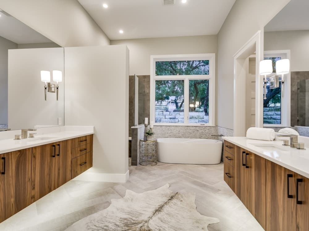 bathroom area