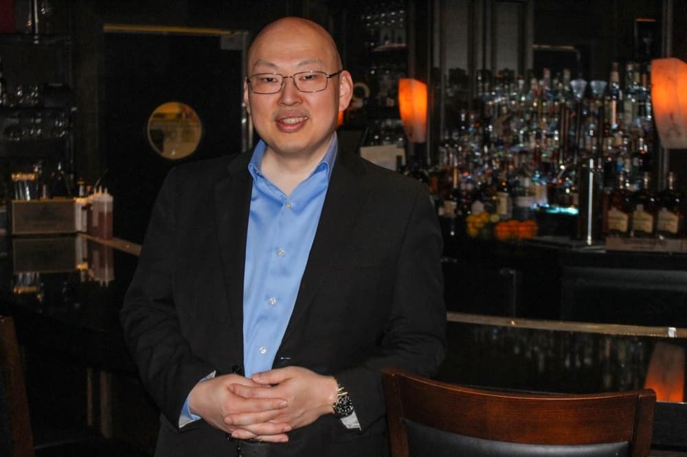Chang Chiang is general manager of Killen's Steakhouse in Shenandoah. (Andrew Christman/Community Impact Newspaper)