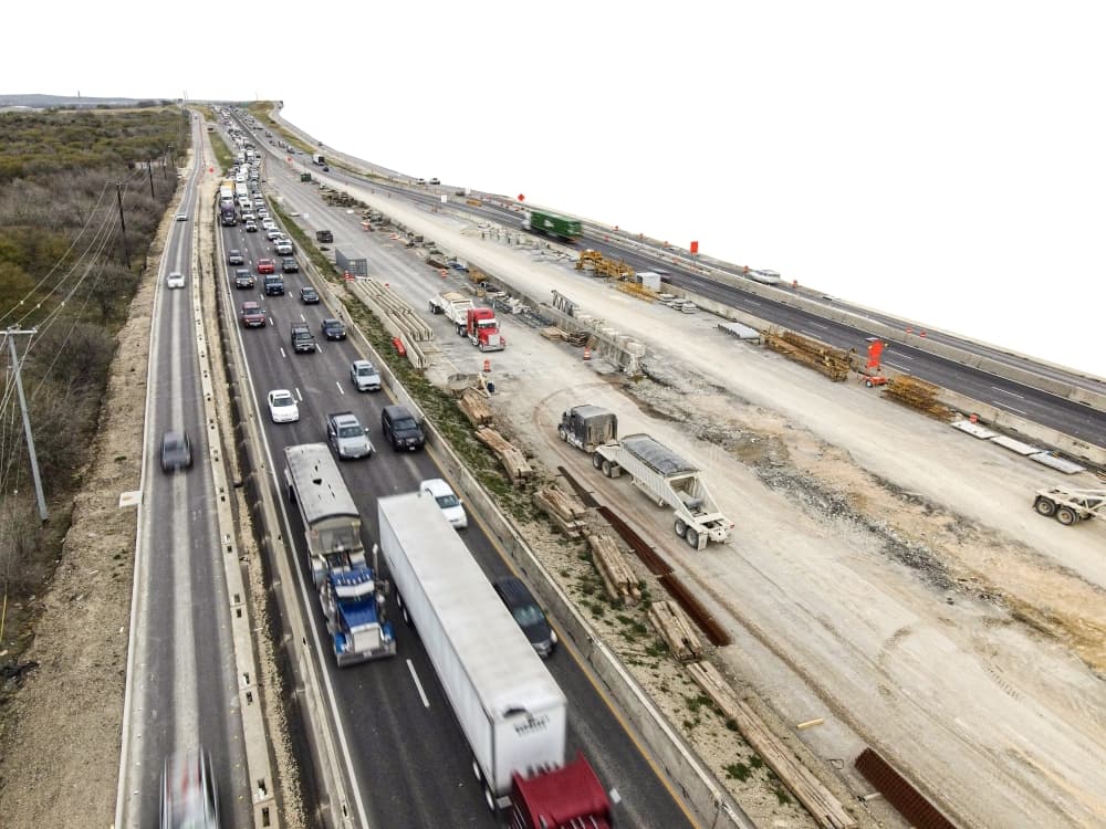 Major I-35 projects in New Braunfels cross the halfway point
