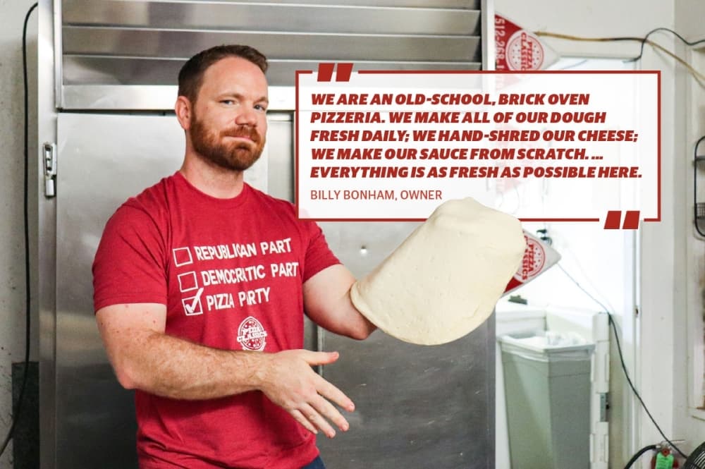 Pizza Classics shows Kyle is known for more than one type of pie