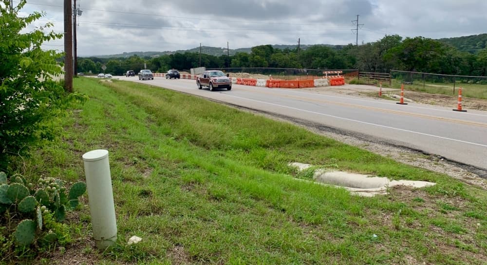Two-month utility project underway along Hamilton Pool Road