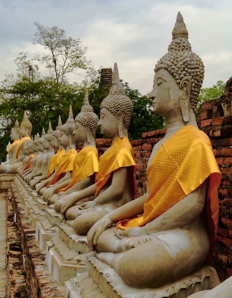 Golden Peace, Ayutthaya by Ellen Greeney. (Courtesy Georgetown Public Library)