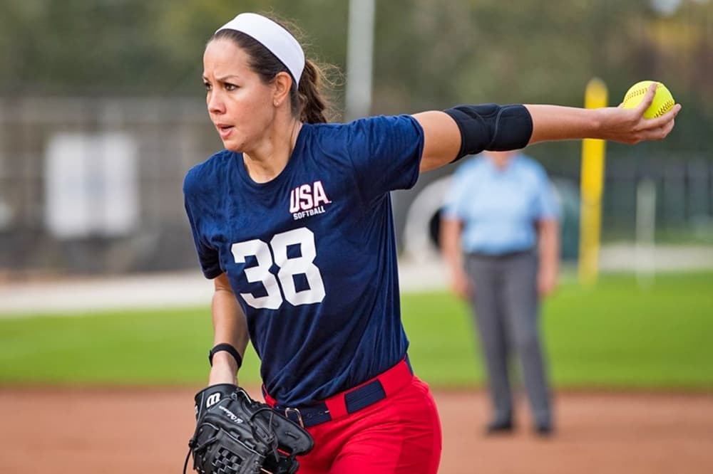 Former Cypress Springs High School softball player Cat Osterman will be returning for her third experience representing the United States. (Courtesy Cy-Fair ISD)