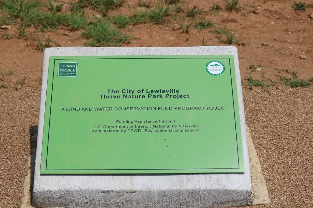 plaque on ground