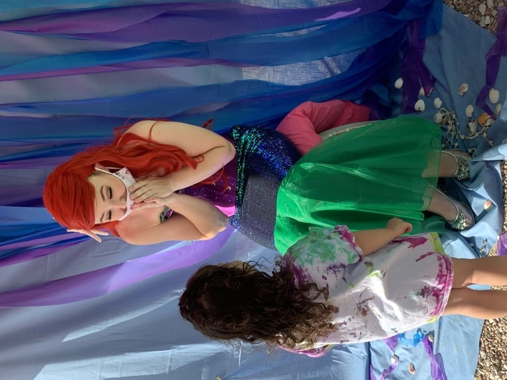 Bluebonnet Entertainment offers costumed princesses for events. (Courtesy Bluebonnet Entertainment)