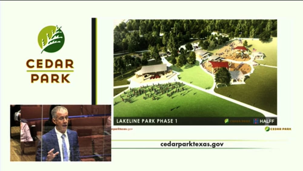 Cedar Park council OKs Phase 1 construction agreement for Lakeline Park