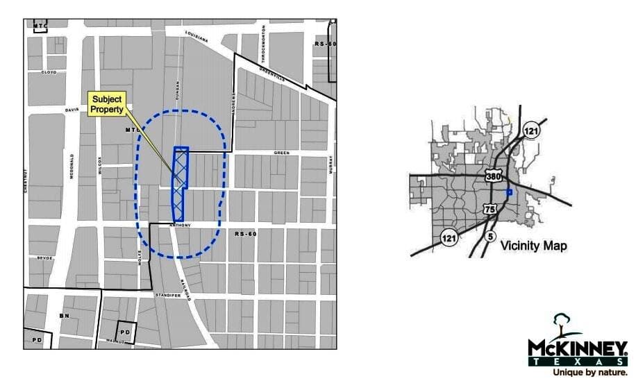 New public parking lot on McKinney’s east side given initial green light