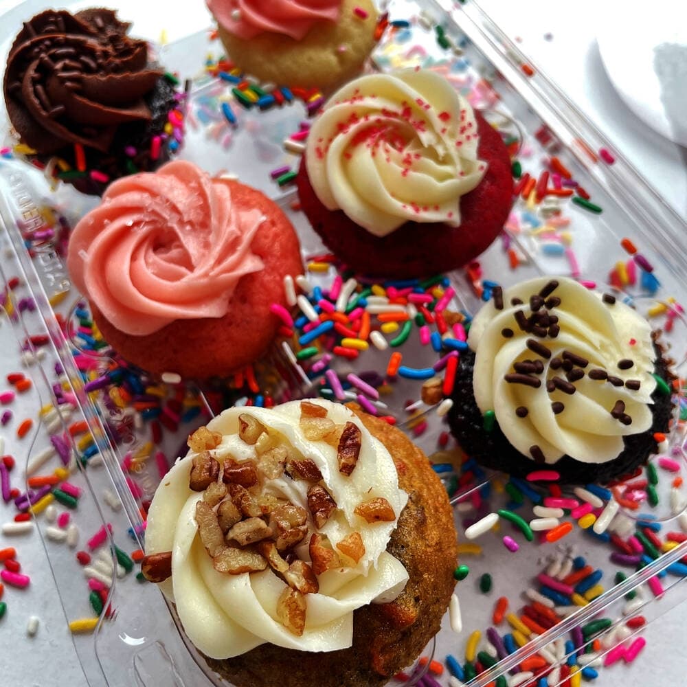 Photo of mini cupcakes