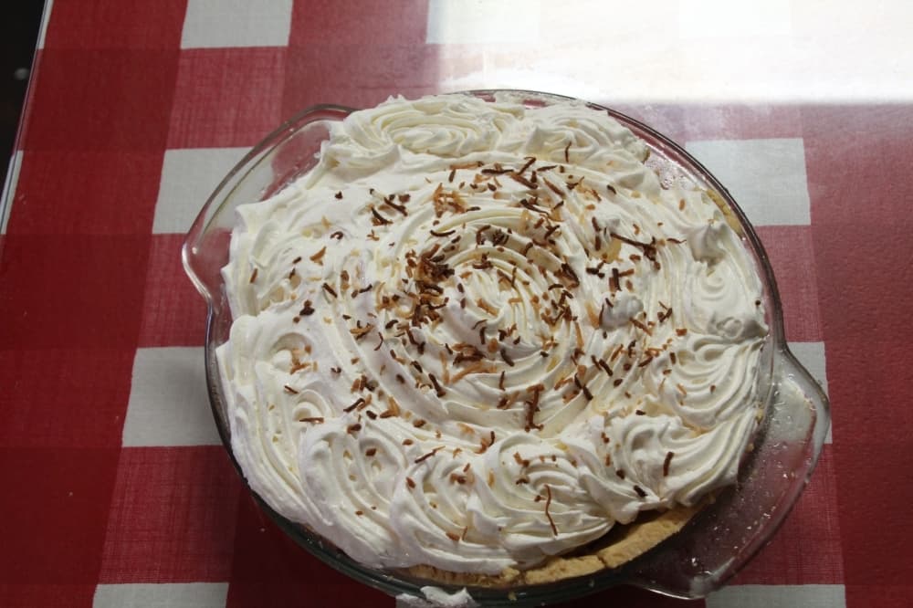 Customer favorite: Coconut cream pie (Megan Cardona/Community Impact Newspaper)