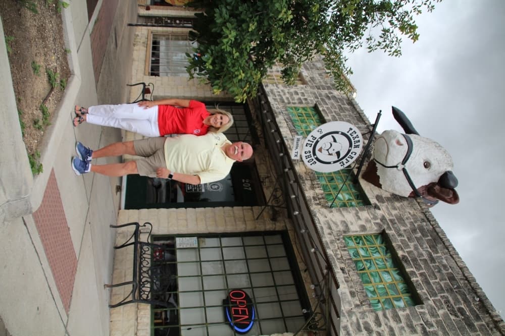 Warren and Jenny Smith, owners. (Megan Cardona/Community Impact Newspaper)
