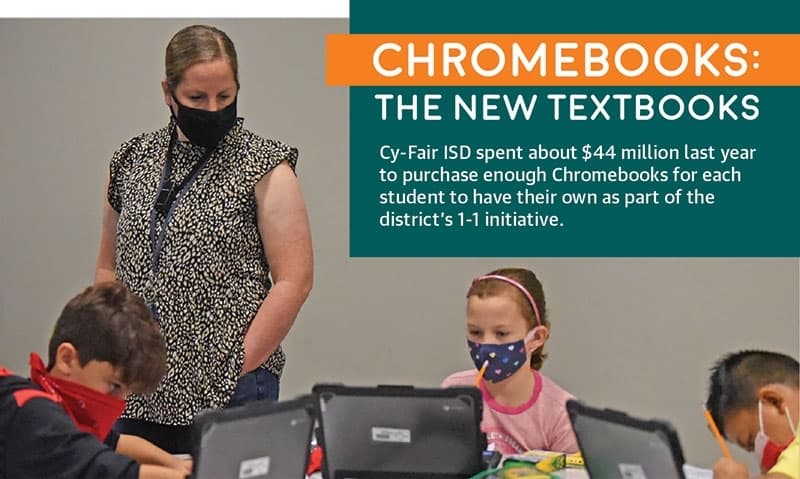Cy-Fair ISD brings more technology to classrooms as remote learning ends
