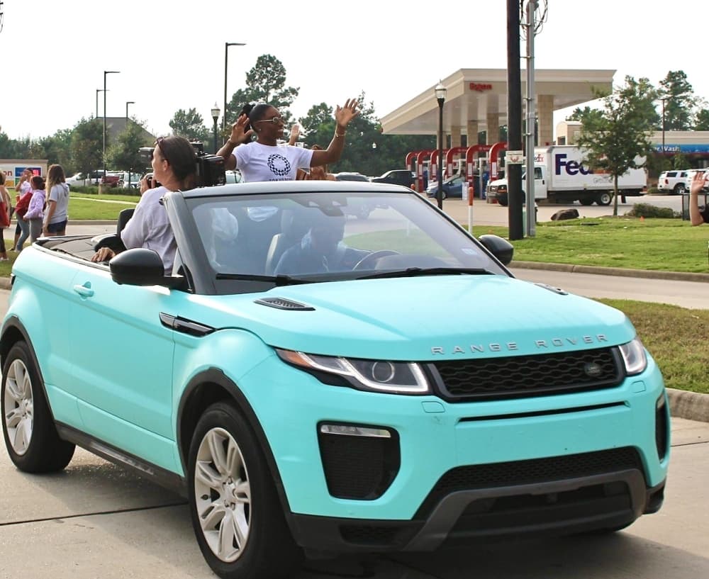 GALLERY: Spring-area community welcomes Simone Biles, Jordan Chiles home from Tokyo Olympics