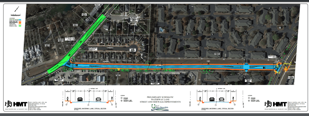 New Braunfels residents invited to give input on Waterway Lane extension project
