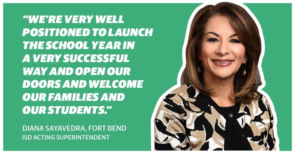 Q&A: Get to know Diana Sayavedra, Fort Bend ISD's acting superintendent