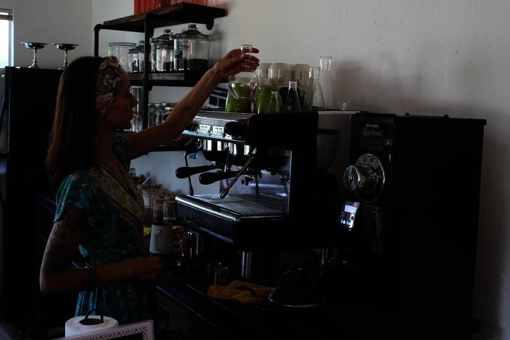 
Heather Brockus owns and operates Artisan Culture. (Andrew Christman/Community Impact Newspaper)
