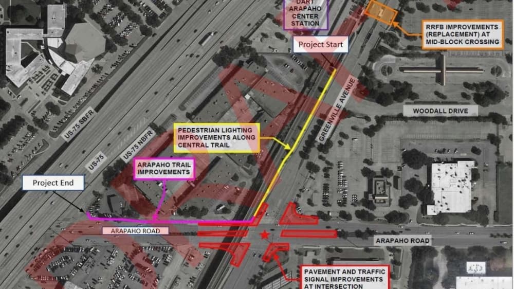 Federal funds to help pay for street improvements in the Richardson IQ