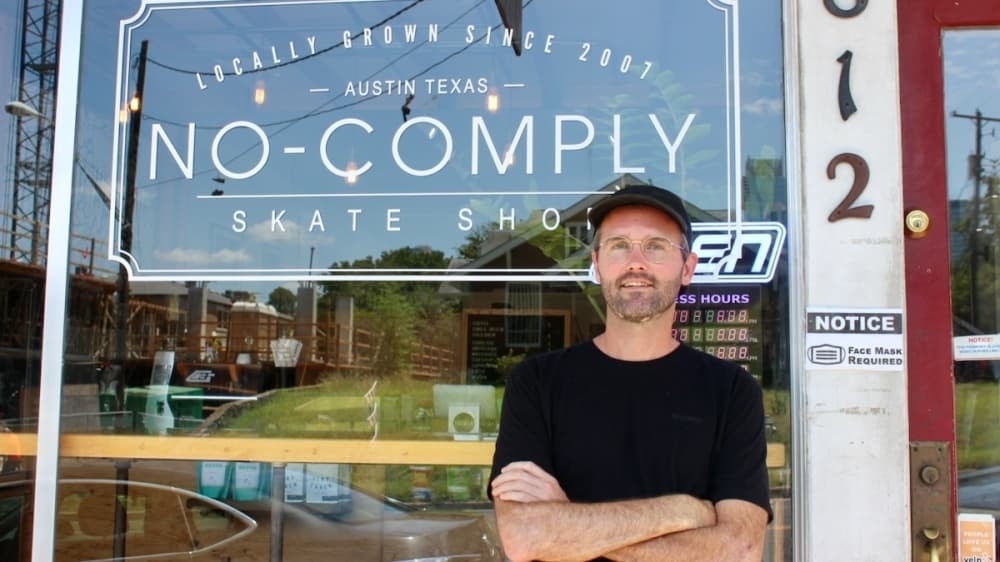 Demolition of ACC building that is home to No-Comply Skate Shop put on hold to find 'win-win' solution for both parties