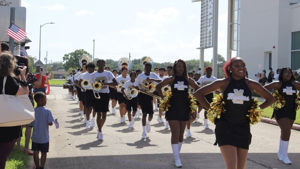 band and dance team