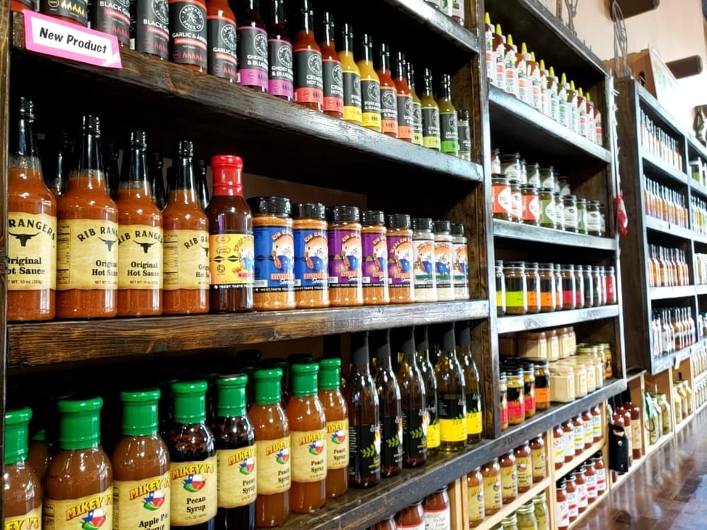Mikey V’s Tacos On The Square and Hot Sauce Shop started as a hot sauce and salsa business in 2012. (Ali Linan/Community Impact Newspaper)
