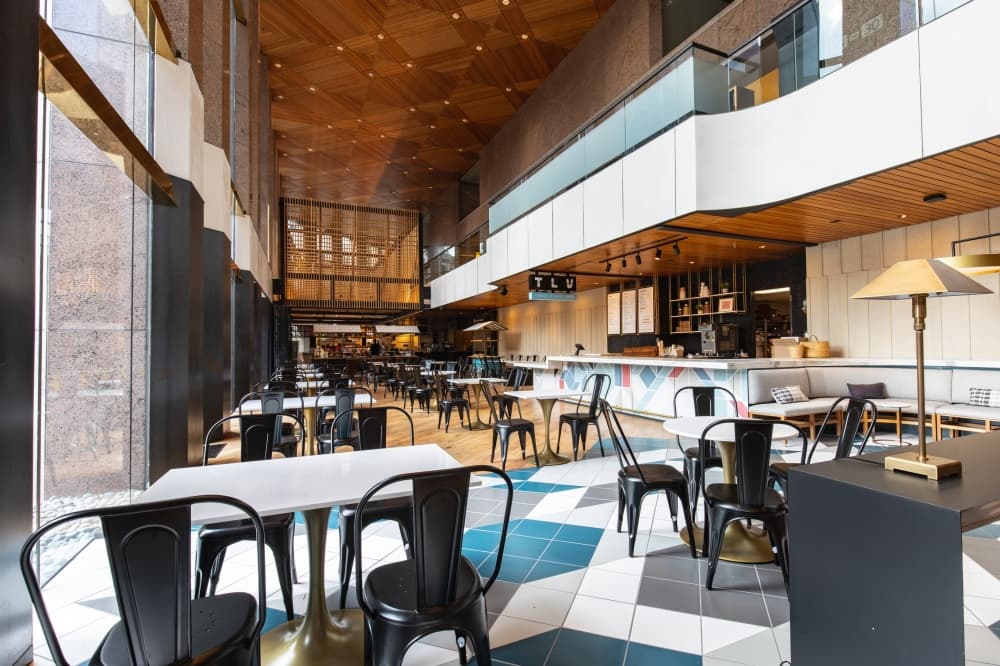 Fareground is moving to two and four person tables to encourage social distancing. (Courtesy Dillion Burke)