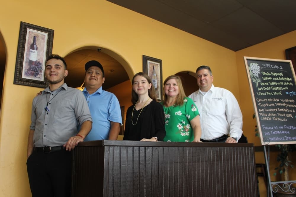Casual Conroe diner Marsalas Italian Grill offers catering, live saxophone music